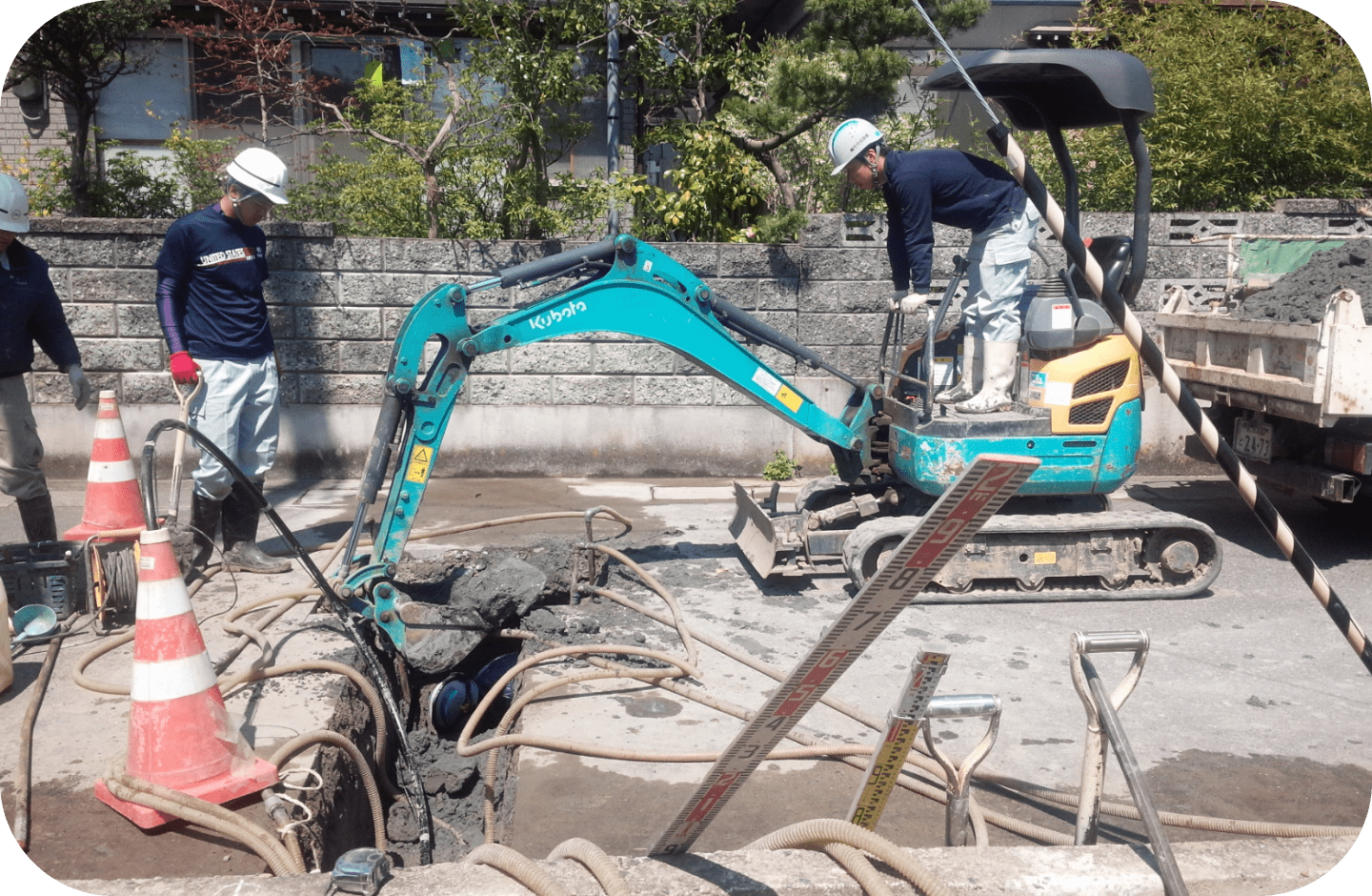 この仕事、想像以上に天候に左右される…